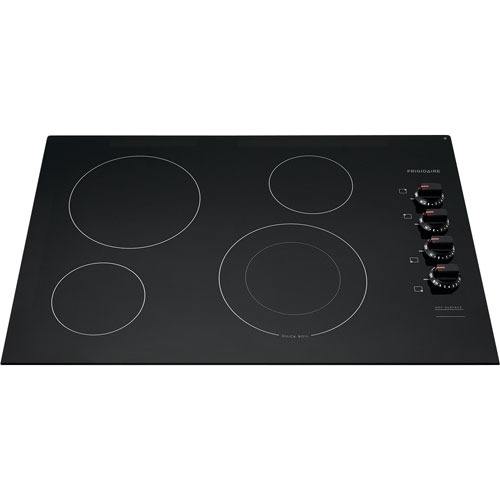 Frigidaire 30" 4-Element Electric Cooktop (FFEC3025UB) - Black
