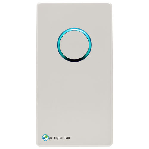 Assainisseur d'air UV-C à brancher Elite de GermGuardian - Blanc