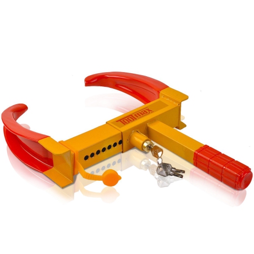 Costway Wheel Lock Clamp Boot Auto Car Truck Rv Boat Trailer Anti-theft Towing