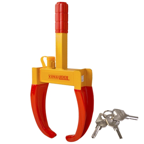 Costway Wheel Lock Clamp Boot Auto Car Truck Rv Boat Trailer Anti-theft Towing