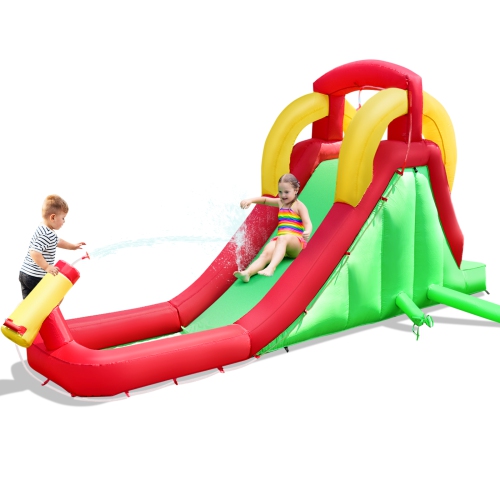 Inflatable Moonwalk Water Slide Bounce House Kids Jumper Climbing