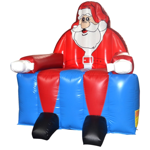 Inflatable Santa Claus Bounce House Castle Jumper Bouncer NO Blower