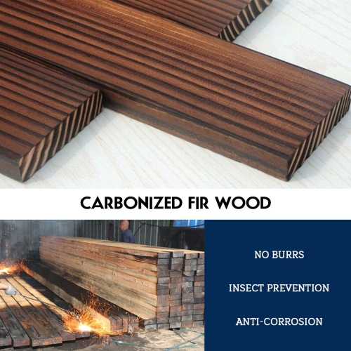 2 Tier Barrel Waterfall Fountain Barrel Wooden Water Fountain Pump Garde