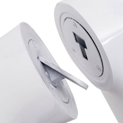 Costway Female Mannequin Realistic Torso Half Body Head Turn Dress Form w/ Base