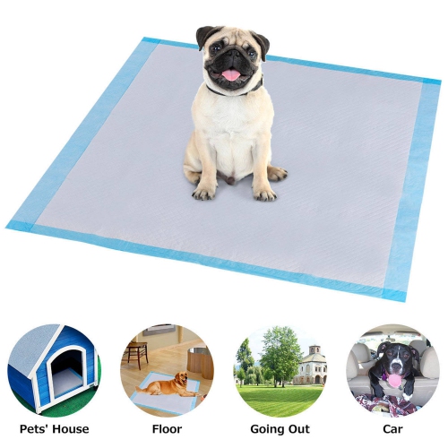 Costway 150PCS Puppy Pet Pads Dog Cat Wee Pee Piddle Pad Training Underpads 30" x 30"