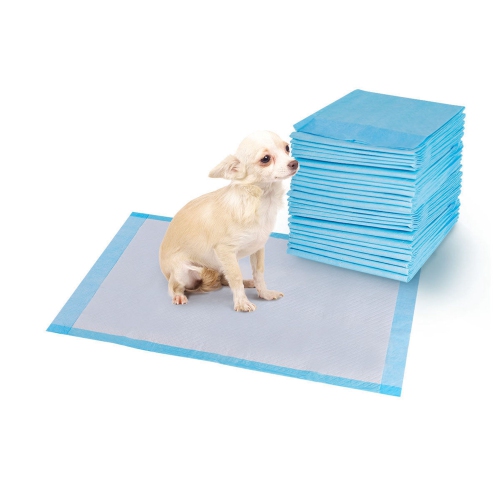 Costway 200PCS 24" x 24" Puppy Pet Pads Dog Cat Wee Pee Piddle Pad training underpads