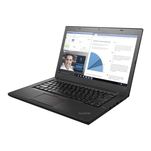 Refurbished - LENOVO ThinkPad T460 Enterprise Laptop 14" Intel Core i5-6300U, 16GB RAM, 480GB SSD, Windows 10 Professional