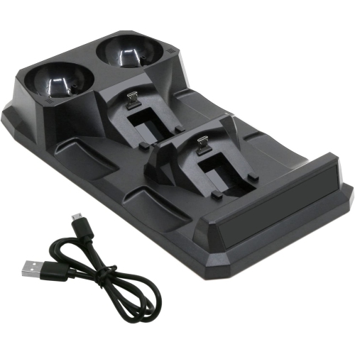 navor Quad Charging Station for PS Move Motion and PS4 Controller of SONY Playstation 4 PS4 Slim PS4 Pro