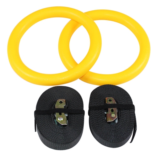 Gymnastic Rings, Fitness Rings w/ Adjustable Buckles Straps PHAT™