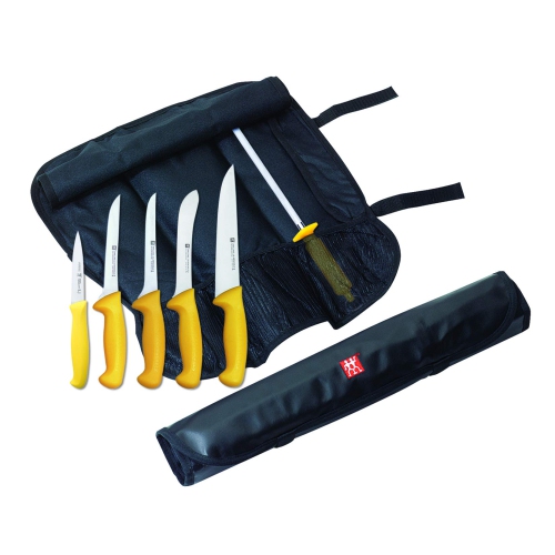 Couteau à découper ZWILLING TWIN Master 9.5&nbsp;po, jaune