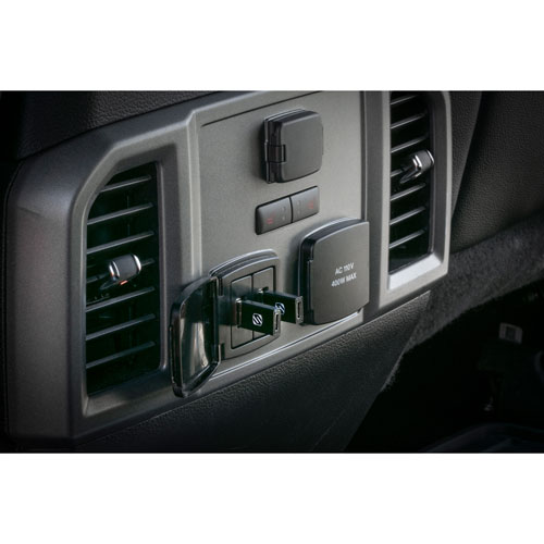 Adaptateur USB-C à USB 3.0 StrikeLine de Scosche - Ensemble de 2 - Noir