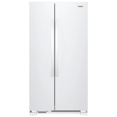 Whirlpool 36" 24.9 Cu.Ft. Side-by-Side Refrigerator -White -Open Box -Perfect Condition