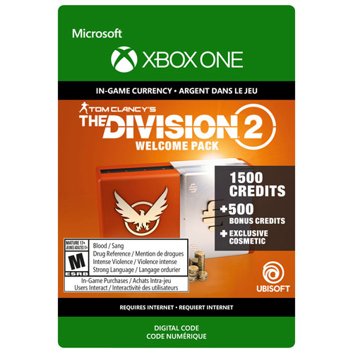 Tom Clancy's The Division 2: Welcome Pack - Digital Download