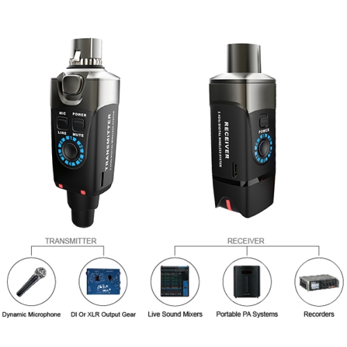 Xvive U3 Wireless Microphone/XLR System