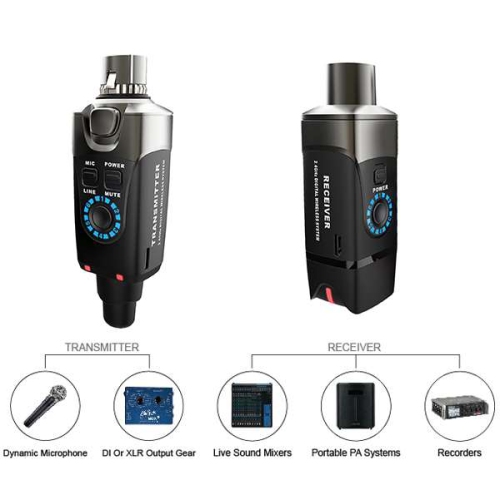 Xvive U3 Wireless Microphone/XLR System