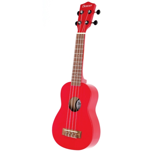 Denver Ukulélé soprano - Sparkle Red