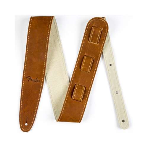 Fender Leather Strap Logo