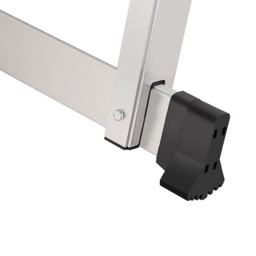 330lbs Aluminum Step Stool Folding Bench Work Platform Non-slip Drywall Ladder