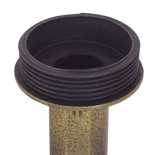 Costway Antique Gold Freestanding Pedestal Bird Bath Feeder Garden Yard Decor