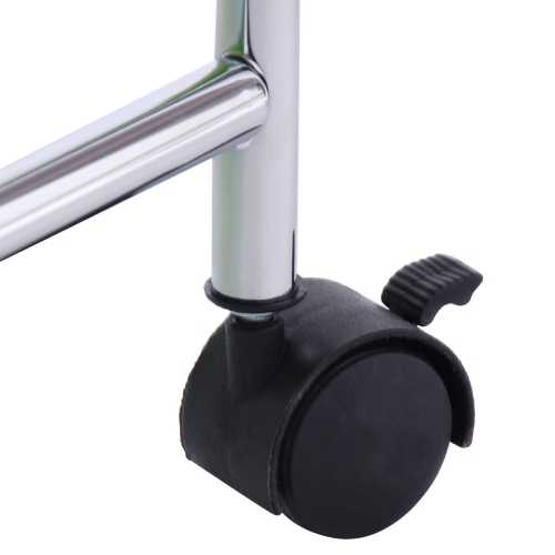 4 Drawers 2 Shelves Rolling Storage Cart Metal Rack Shelf Home Office Furniture