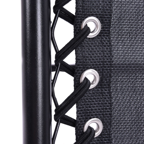 Costway 2PC Zero Gravity Lounge Chairs Patio Folding Recliner Outdoor W/ Cup Holder