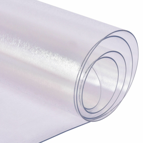 Costway 47'' x 59'' PVC Chair Floor Mat Home Office Protector For Hard Wood Floors