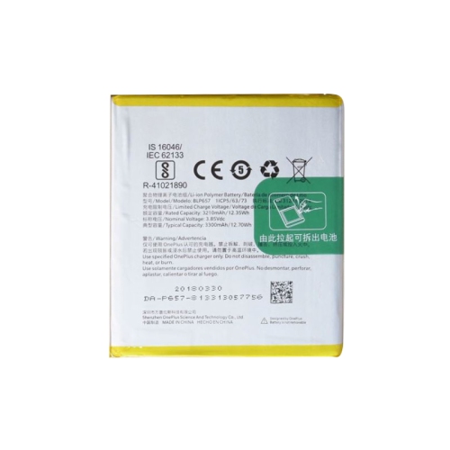 OnePlus 6 Battery Replacement 3300 mAh R-41021890