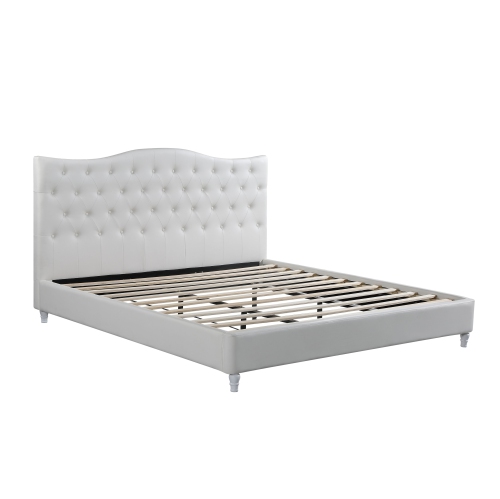 Husky Lily Upholstered Platform Bed, Best Bed Frames In Canada
