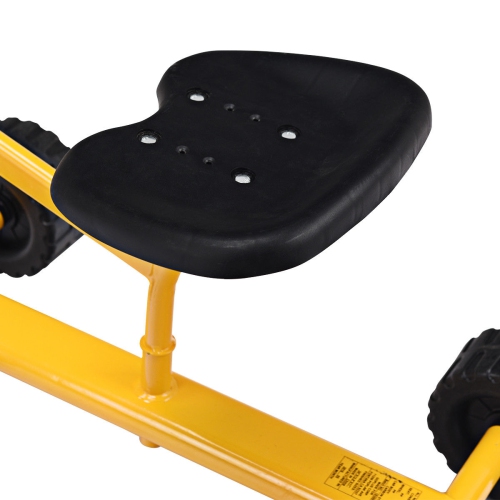 Costway Kid Ride-on Sand Digger Digging Scooper Excavator Heavy Duty Sand Toy