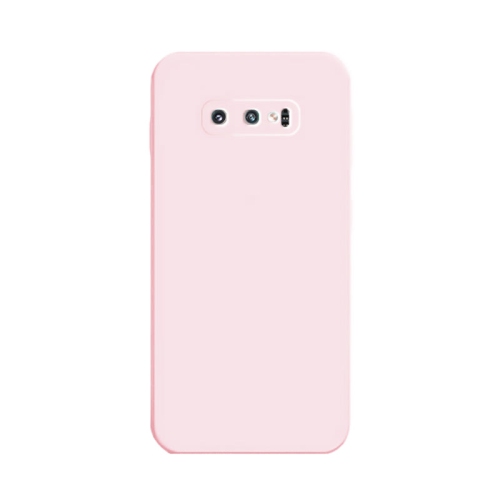 PANDACO Soft Shell Matte Pink Case for Samsung Galaxy S10e