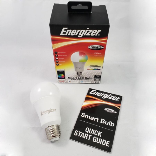 Energizer Connect EAC2-1002-RGB Smart LED Bulb White and Multi-Color