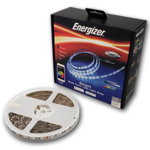 ENERGIZER  Connect Eos2-1001-Wht Smart Multi-Color Led Light Strip Looks Great!