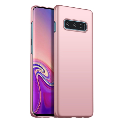 PANDACO Hard Shell Rose Gold Case for Samsung Galaxy S10+