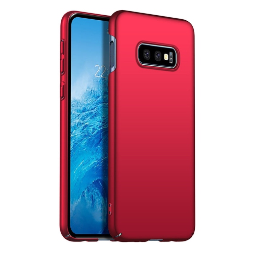 PANDACO Hard Shell Metallic Red Case for Samsung Galaxy S10e