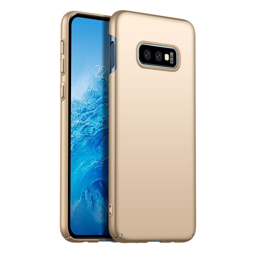 PANDACO Hard Shell Gold Case for Samsung Galaxy S10e