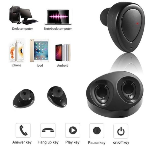 Digital Surround Earbuds with Charging Dock