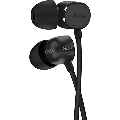 AKG AKGN20LTBLK Headset for Universal/Smartphones, Black