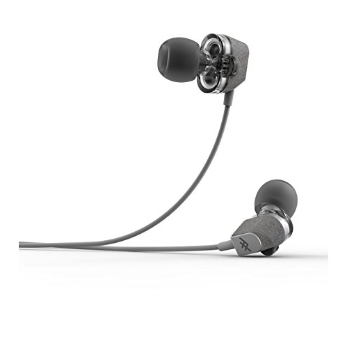 iFrogz Audio - Impulse Duo - Dual Driver Bluetooth Earbuds - Grey