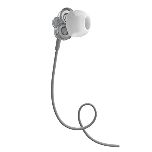 iFrogz Audio - Impulse Duo - Dual Driver Bluetooth Earbuds - Grey