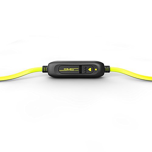 SMS Audio Bio Sport Biometric Wired In-ear Headphones with Heart Rate Monitor, Yellow