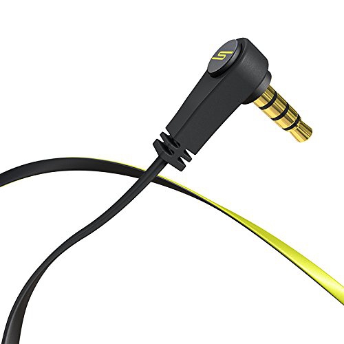 SMS Audio Bio Sport Biometric Wired In-ear Headphones with Heart Rate Monitor, Yellow