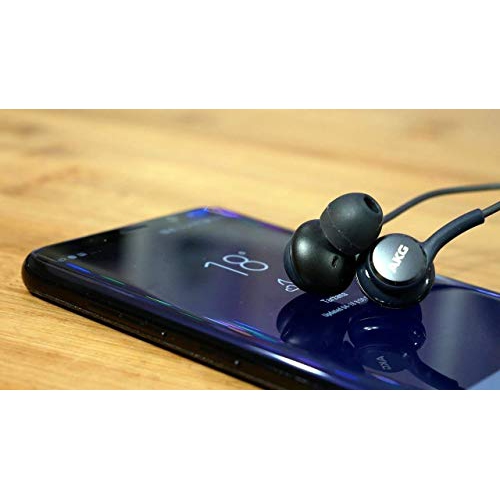 Black AKG Samsung Earphones Headphones Headset Handsfree For Samsung Galaxy S8 & S8 Plus+ (No Retail