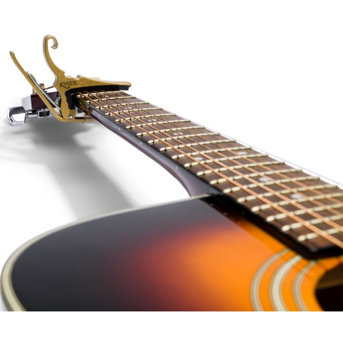 Kyser KG6G Acoustic Guitar Capo - Gold