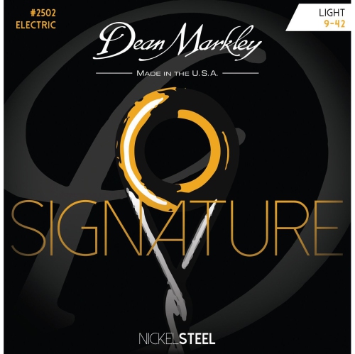 DEAN MARKLEY  Signature Nickelsteel Electric Guitar Strings - Light 9-42