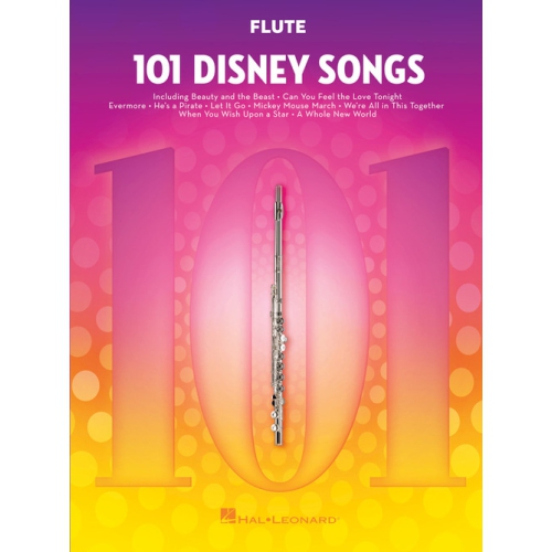 Music 101 Disney Songs - Flute