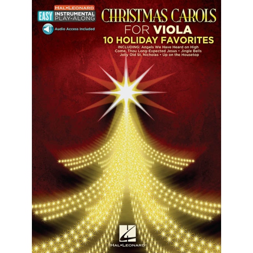 Music Xmas Carols Easy Instrumental Play Along - Viola