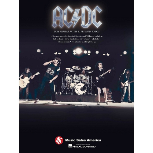 AC/DC Easy Guitar with Riffs and Solos