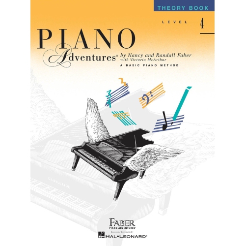 HAL LEONARD  Piano Adventures Level 4 - Theory Book