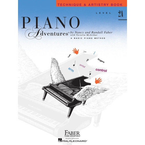 Piano Adventures Level 2A - Technique & Artistry Book - 2nd Edition