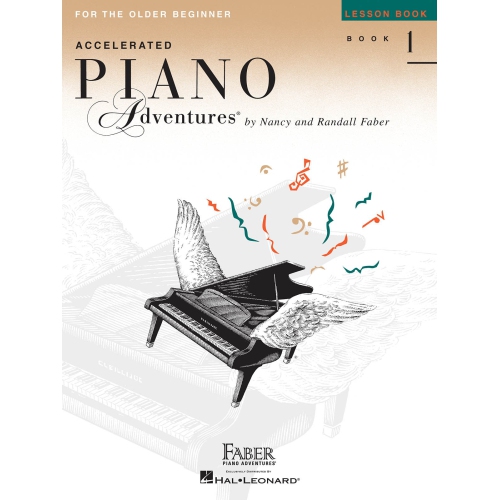 Aventures de piano accélérées pour les débutants plus âgés - Livre de  leçons 1